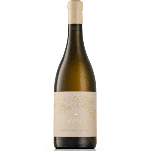Cavalli Reserve Chenin Blanc 2022 Bottle Showcasing Stellenbosch Elegance.