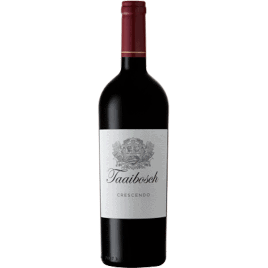 Taaibosch Crescendo Red Wine Bottle From Stellenbosch.
