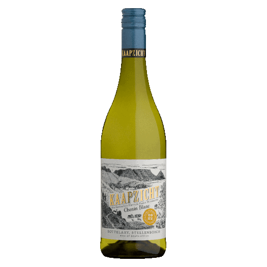 Bottle Of Kaapzicht Chenin Blanc 2025 Showing Ripe Quince, Pineapple And Fresh Stone Fruit Character.