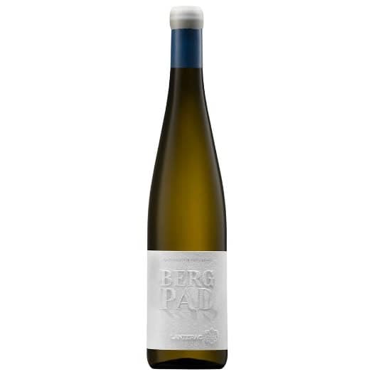 Berg Pad White Wine Bottle From Stellenbosch, Showcasing Premium South African Wine.