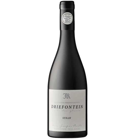 Driefontein Syrah From Stellenbosch, Showcasing Rich South African Wine Heritage.