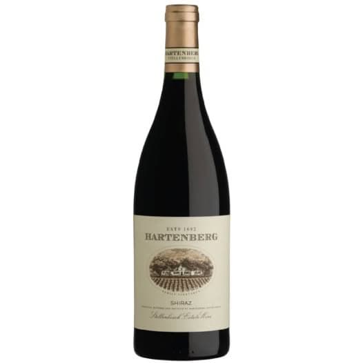 Hartenberg Shiraz From Stellenbosch, Showcasing Rich South African Flavors.