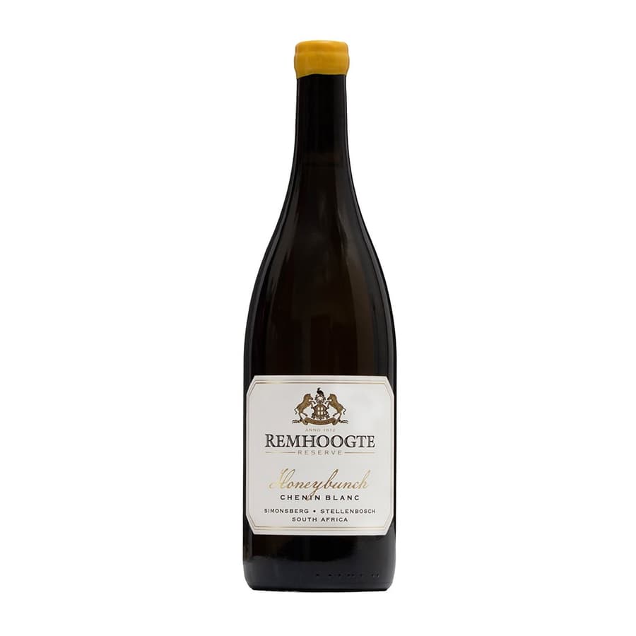 Remhoogte Honeybunch Chenin Blanc 2025 Bottle Showing Pale Golden Colour With Rich Honeyed White Wine Character
