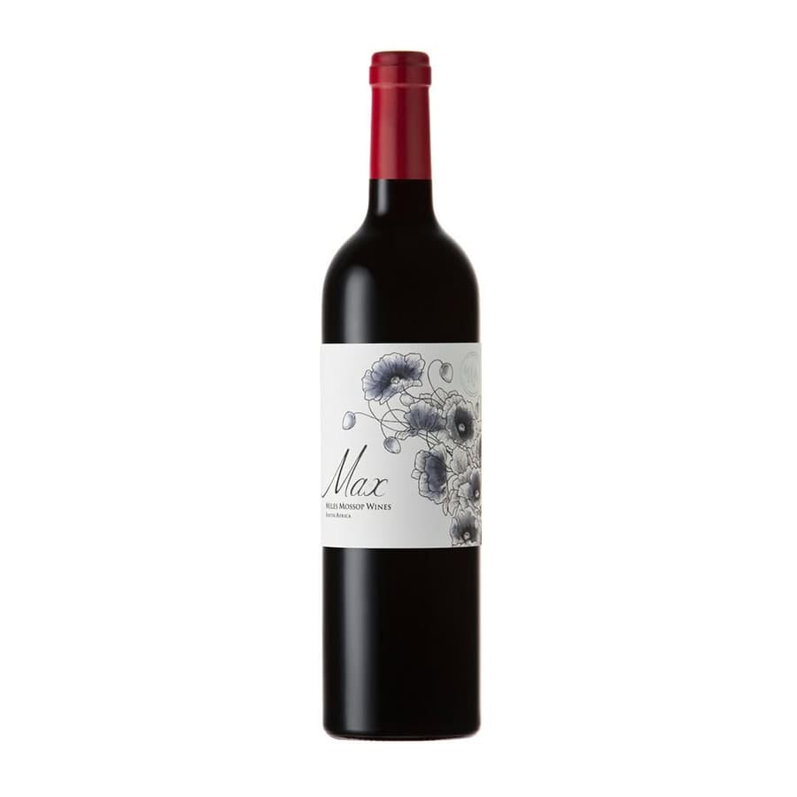 Max Red Wine Bottle From Miles Mossop Wines, Stellenbosch.