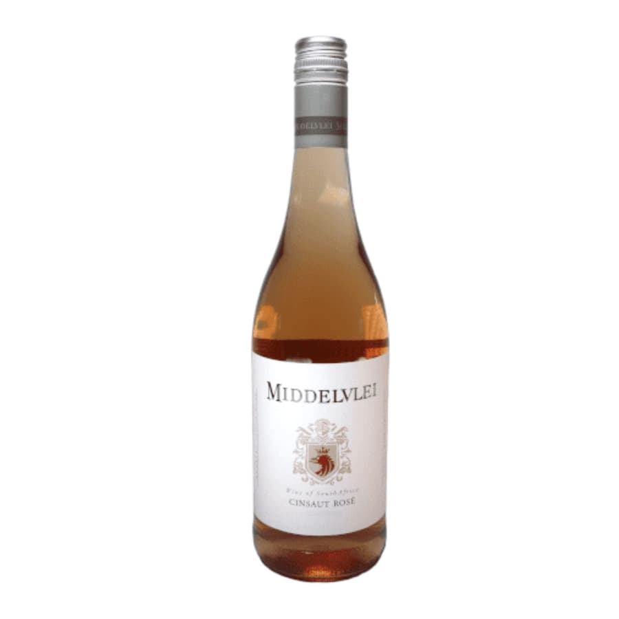 Middelvlei Cinsaut Rose 2022 On A White Background Ben Momberg