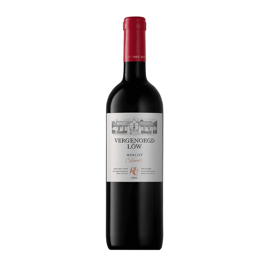 Merlot From Vergenoegd Löw, A Fine Stellenbosch Wine.