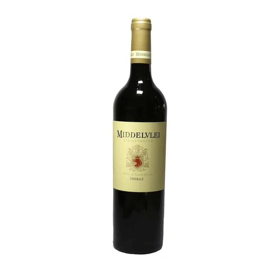 Middelvlei Shiraz From Stellenbosch, Showcasing Rich South African Wine Heritage.