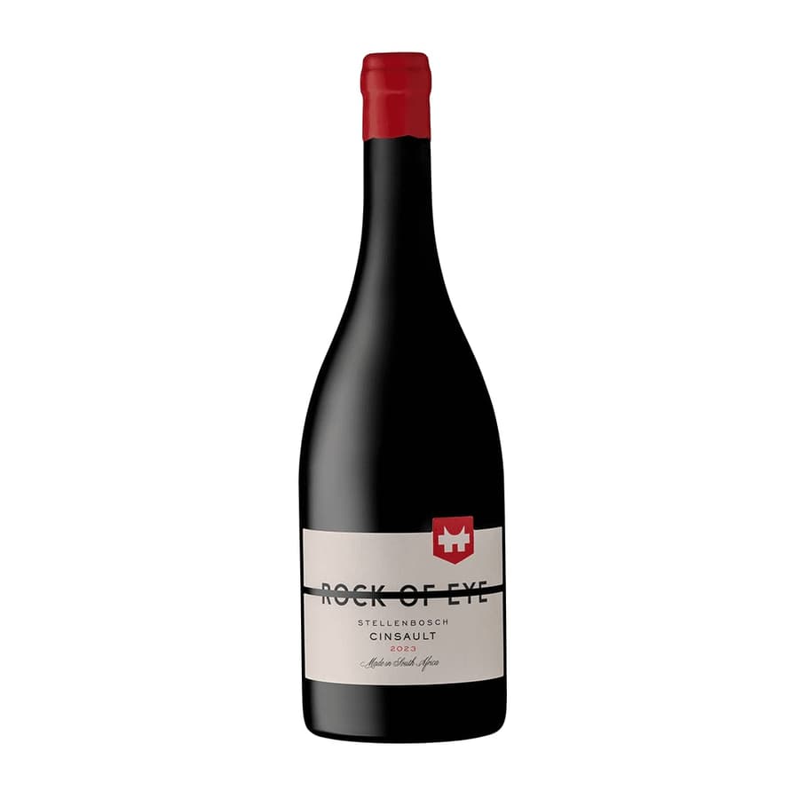 Stellenbosch Cinsault By Rock Of Eye, Showcasing South African Wine Elegance.