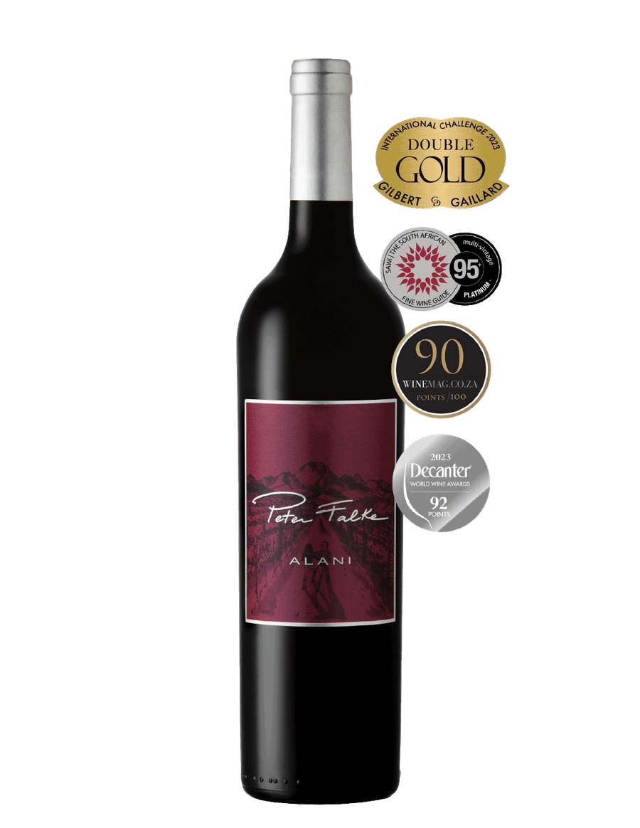 Peter Falke Alani 2019-2020 Cabernet Sauvignon With Awards, Stellenbosch Wine.