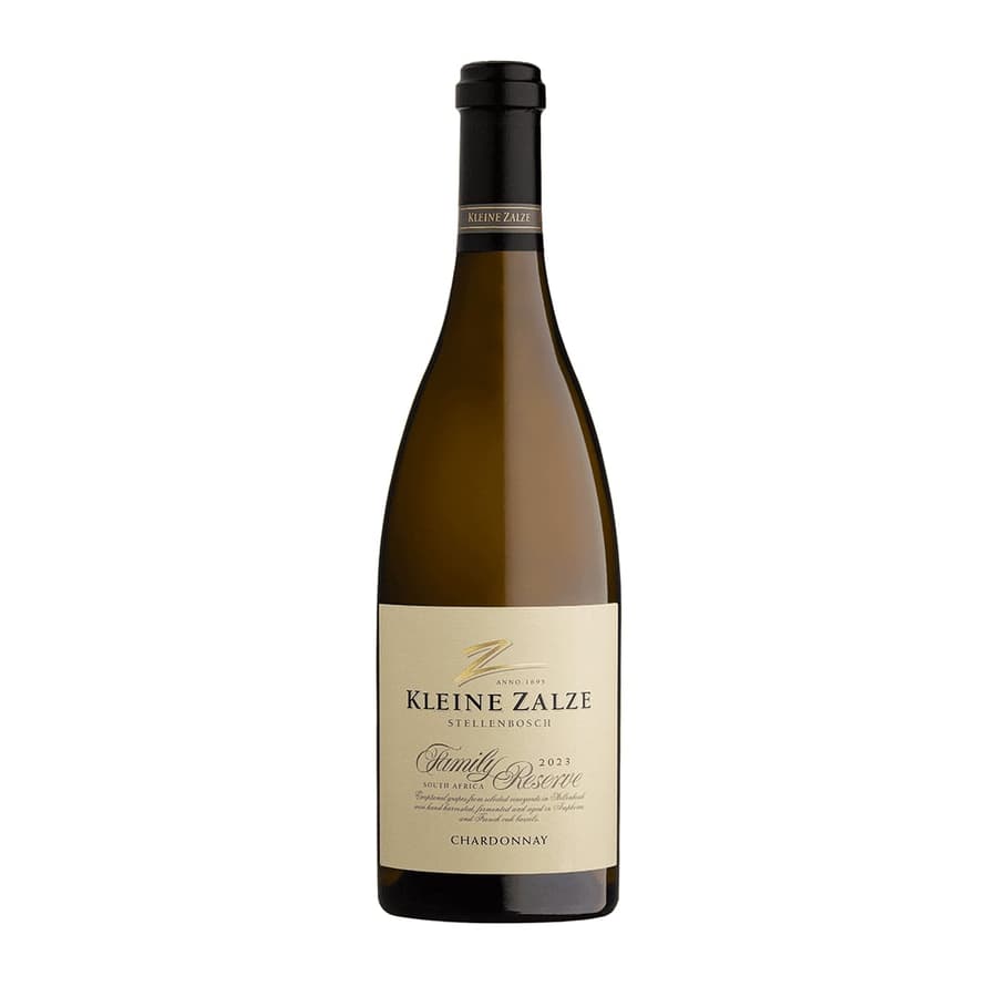 Kleine Zalze Family Reserve Chardonnay From Stellenbosch, South Africa.