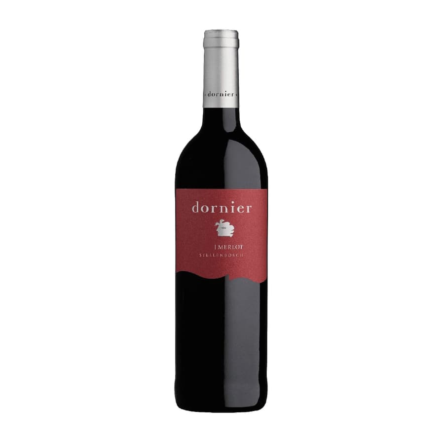 Dornier Merlot From Stellenbosch, Showcasing Rich Red Wine Elegance.