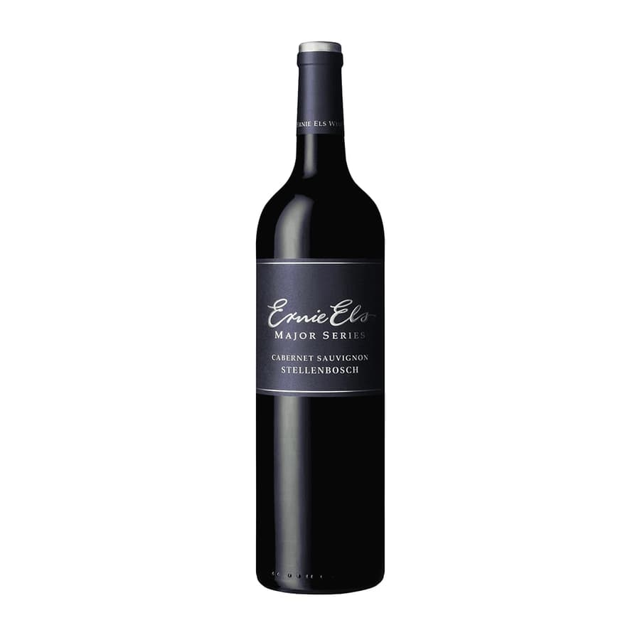 Ernie Els Major Series Cabernet Sauvignon 2023 Cabernet Sauvignon Bottle With Dark Fruit, Cedar And Smooth Tannins From Stellenbosch