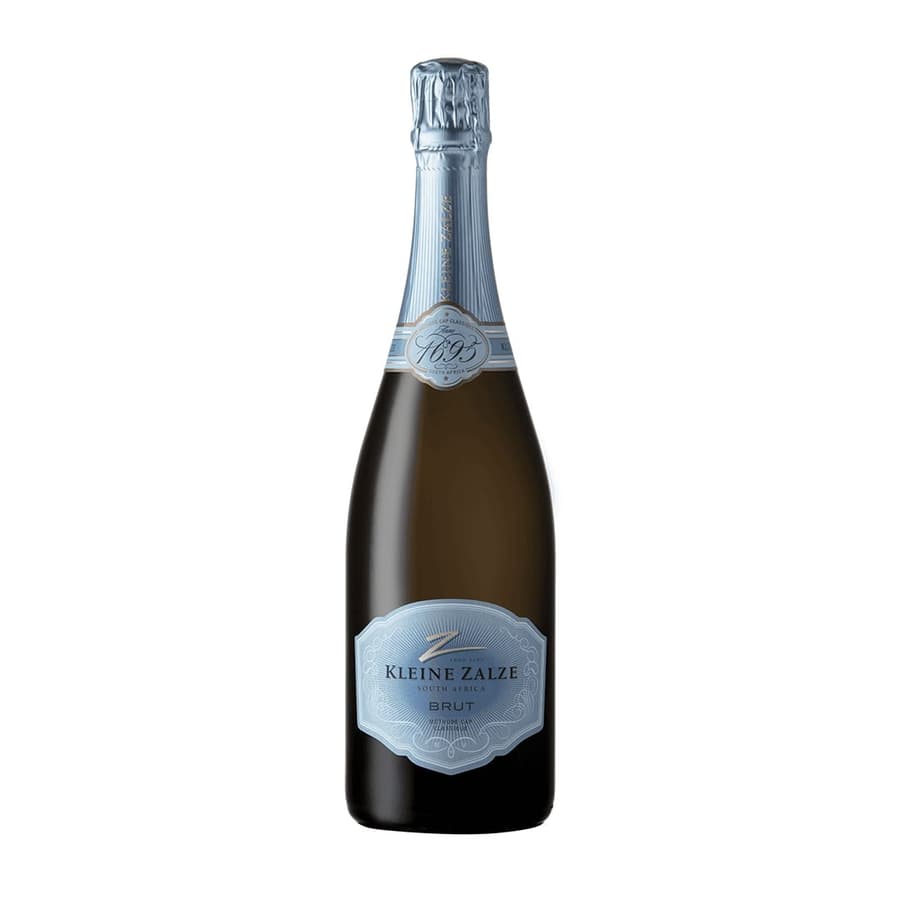 Kleine Zalze Cap Classique Brut Nv Sparkling Wine Bottle