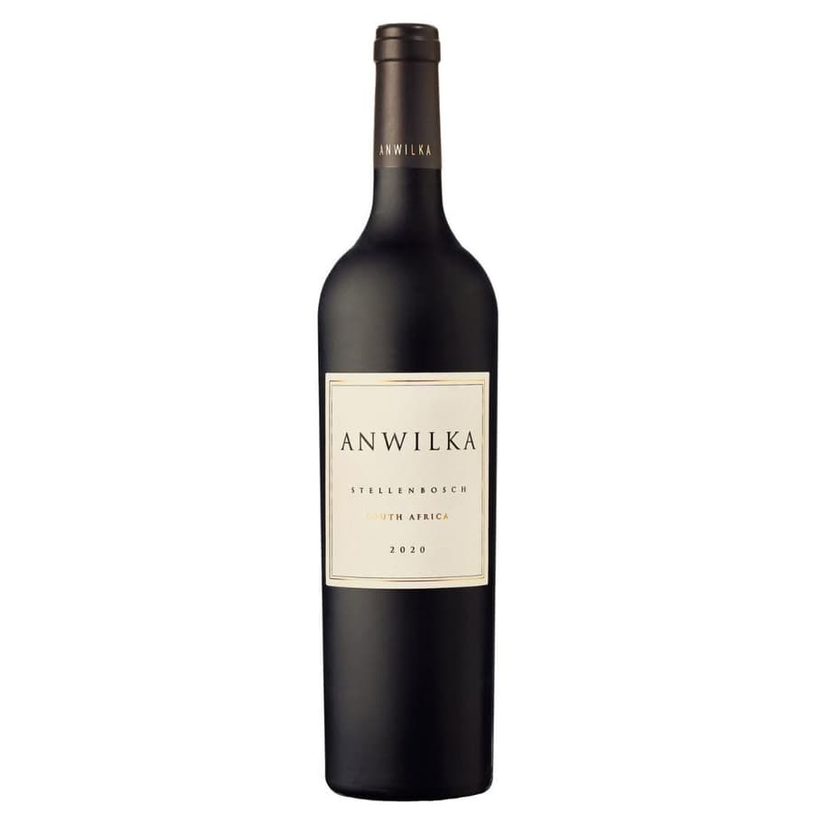 Anwilka Stellenbosch 2020 South African Red Wine Bottle.