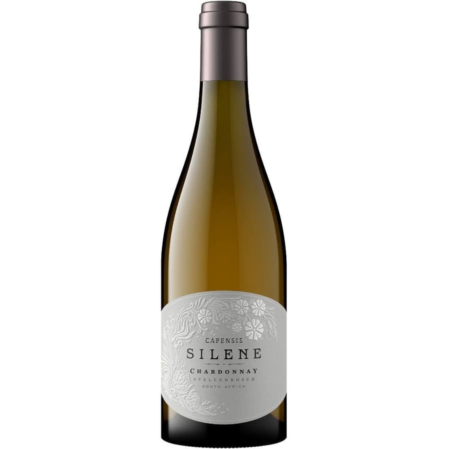 Chardonnay From Stellenbosch, South Africa, Capensis Silene Bottle.