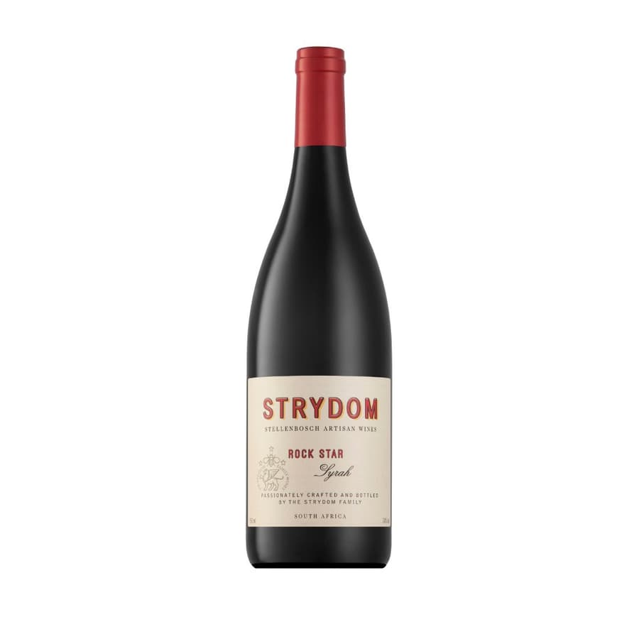 Strydom Rock Star Syrah From Stellenbosch, South African Wine.