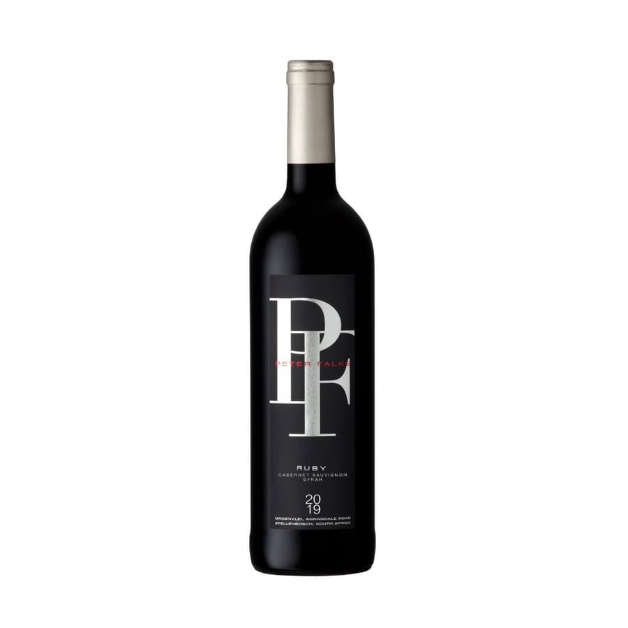 Cabernet Sauvignon And Syrah Blend From Stellenbosch, South African Wine.