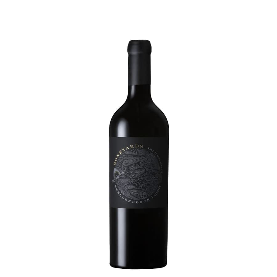 Schultz Pepper Street Solid Syrah 2023 Wine Bottle With Honeyards Stellenbosch Label