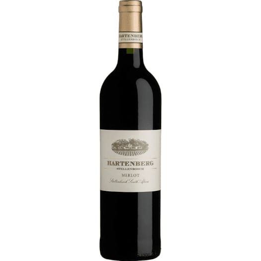 Hartenberg Merlot from Stellenbosch, showcasing premium South African wine.