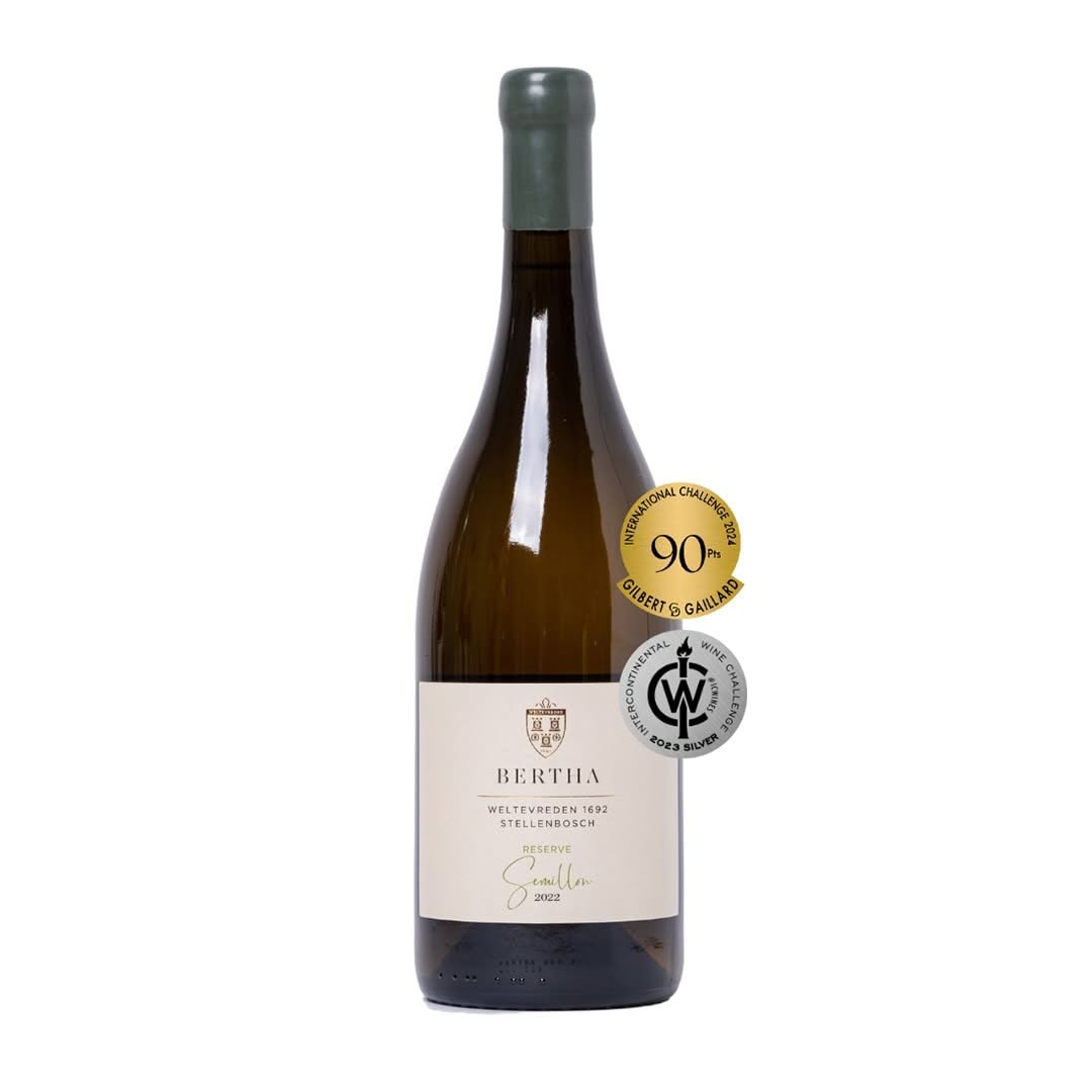 Bertha Semillon 2023 White Wine Bottle From Stellenbosch With Creamy Texture And Rich Finish
