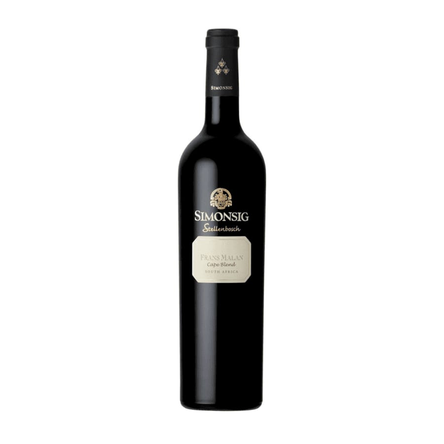 Frans Malan Cape Blend from Simonsig, Stellenbosch wine.