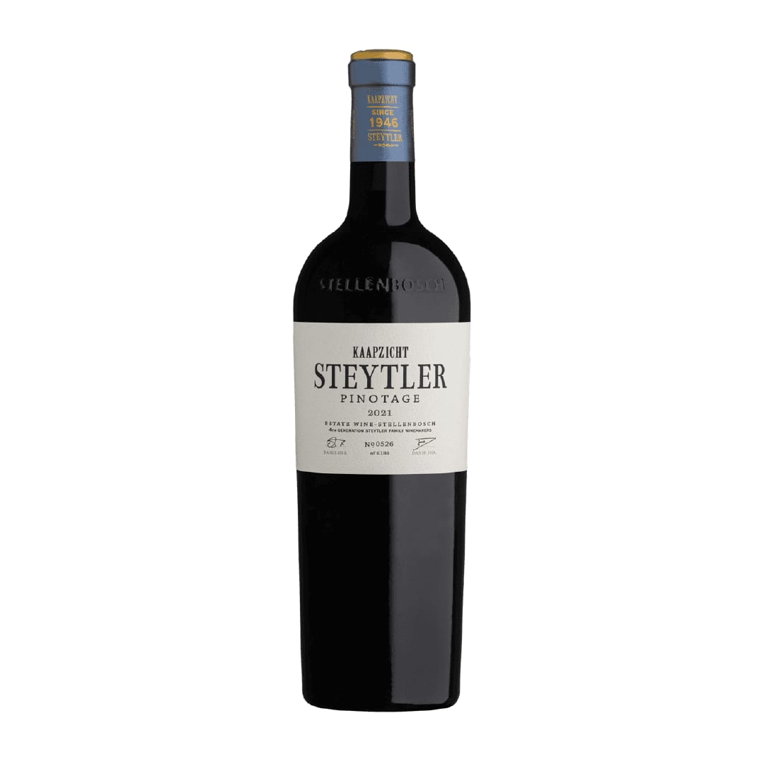 Kaapzicht Steytler Pinotage 2021 Bottle From Stellenbosch Wine Emporium.
