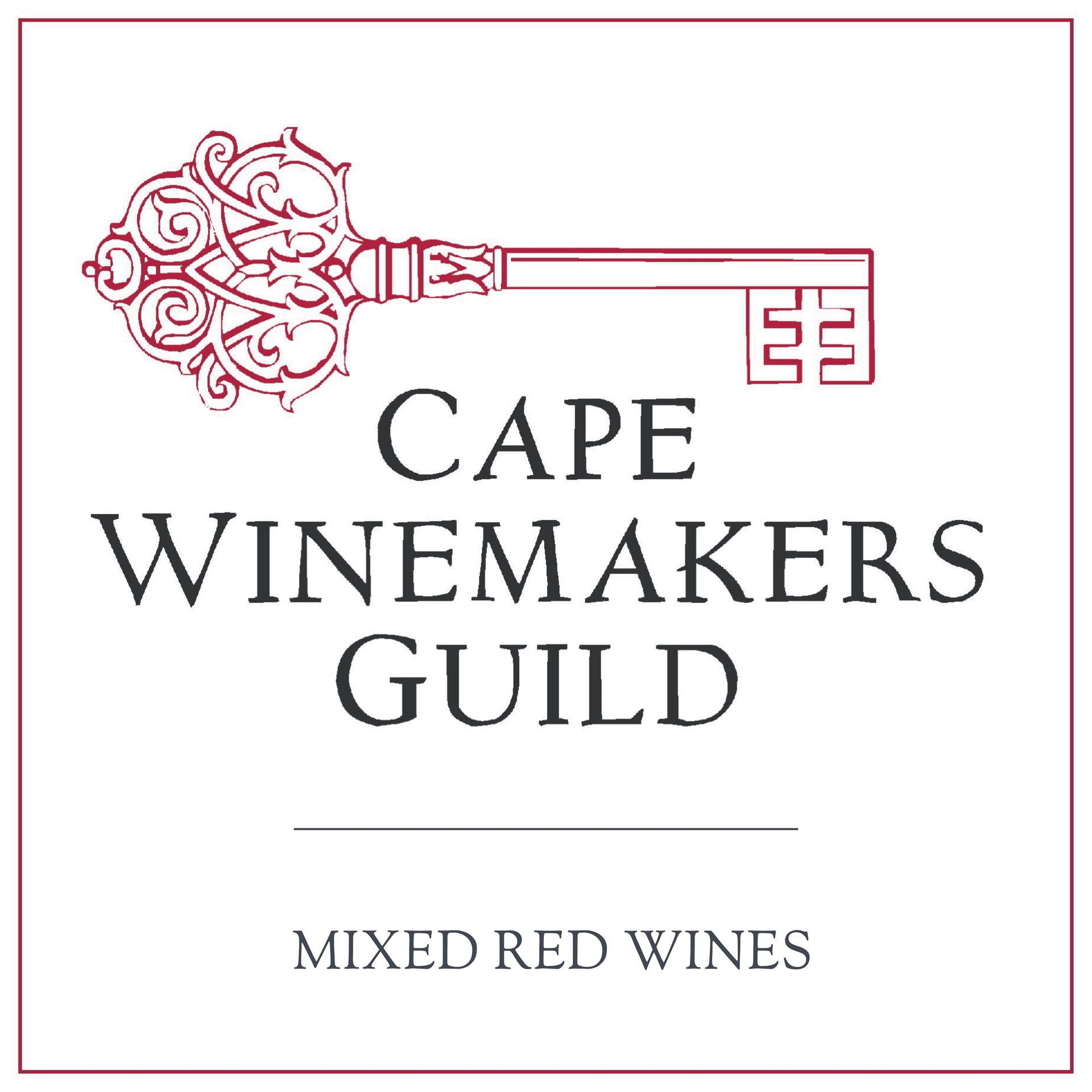 Cape Winemakers Guild Logo For Mixed Red Wines Selection.