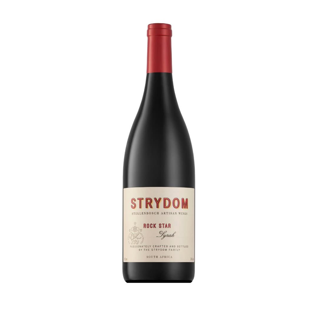 Strydom Rock Star Syrah From Stellenbosch, South African Wine.