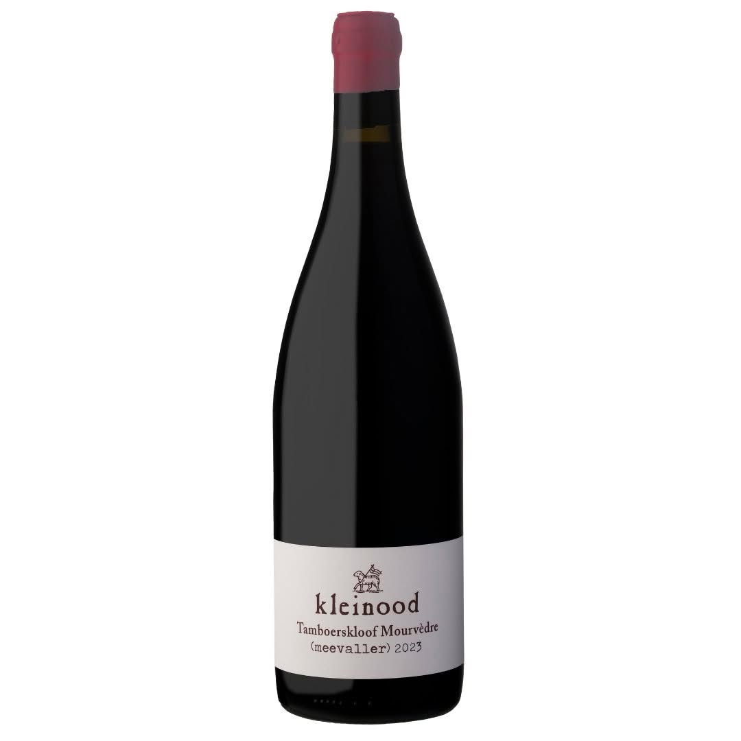 Kleinood Tambourskloof Mourvèdre 2023 Bottle Showcasing South African Wine Elegance.