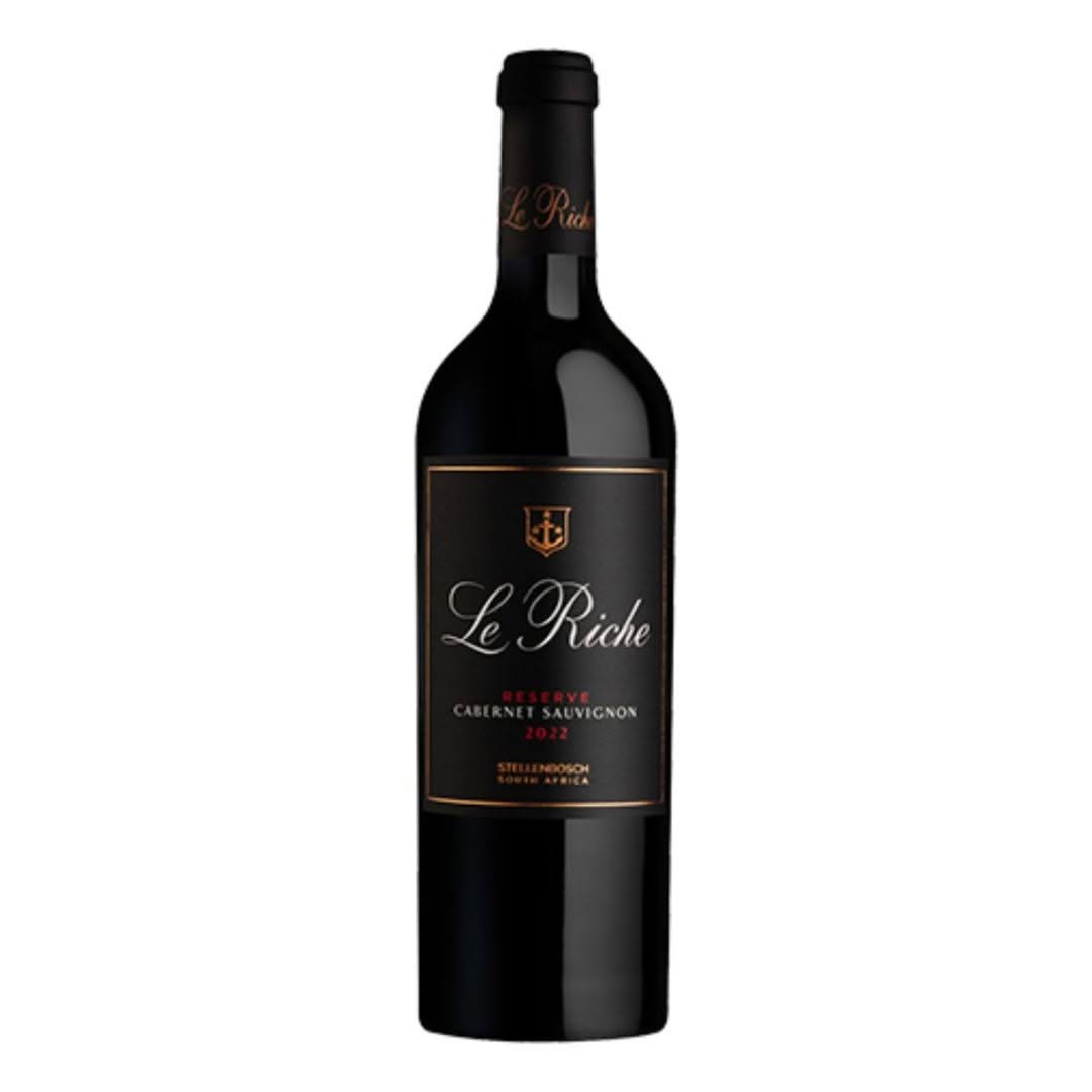 Le Riche Reserve Cabernet Sauvignon 2022 From Stellenbosch, South Africa.